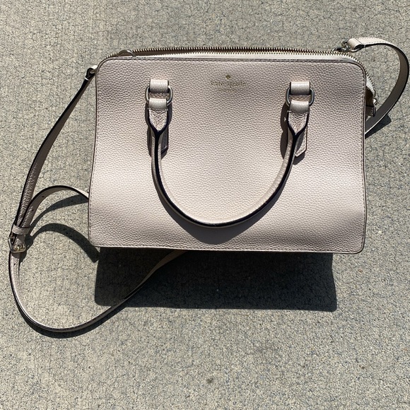 Kate Spade New York matching handbag purse and wallet cream/tan - Picture 2 of 12